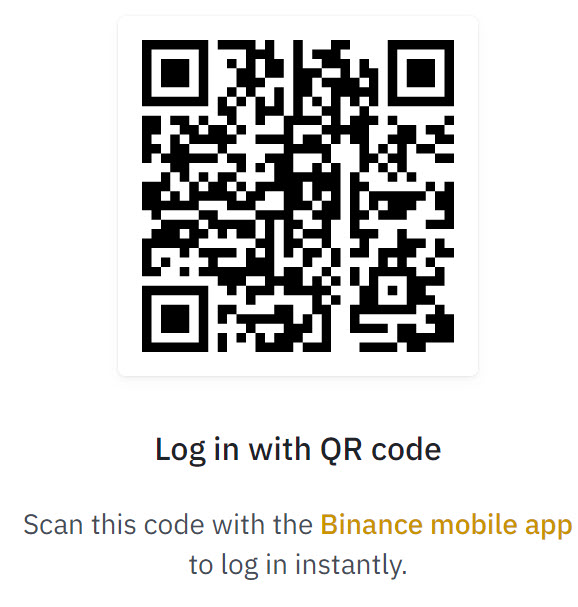 QR-code login