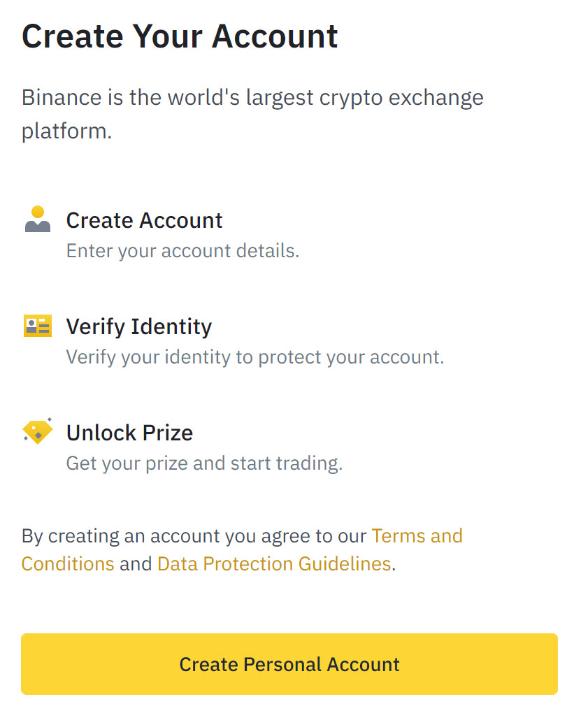 Register Binance